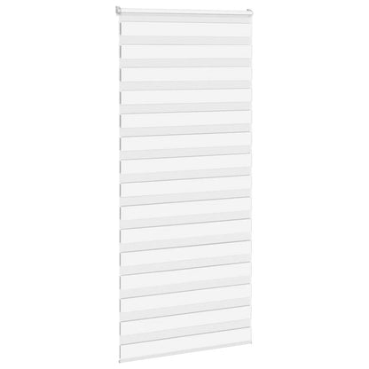 Doppelrollo Weiß 105x230 cm Stoffbreite 100,9 cm Polyester