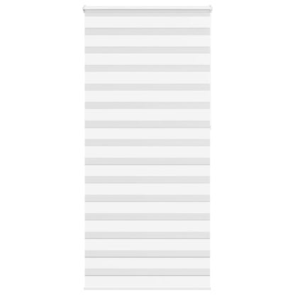 Doppelrollo Weiß 115x230 cm Stoffbreite 110,9 cm Polyester