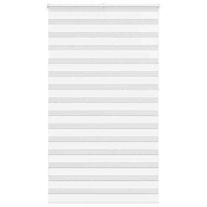Doppelrollo Weiß 120x230 cm Stoffbreite 115,9 cm Polyester