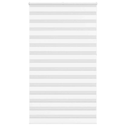Doppelrollo Weiß 135x230 cm Stoffbreite 130,9 cm Polyester