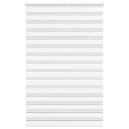 Doppelrollo Weiß 145x230 cm Stoffbreite 140,9 cm Polyester