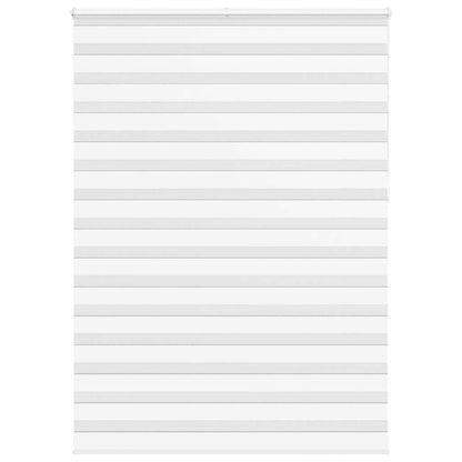Doppelrollo Weiß 165x230 cm Stoffbreite 160,9 cm Polyester