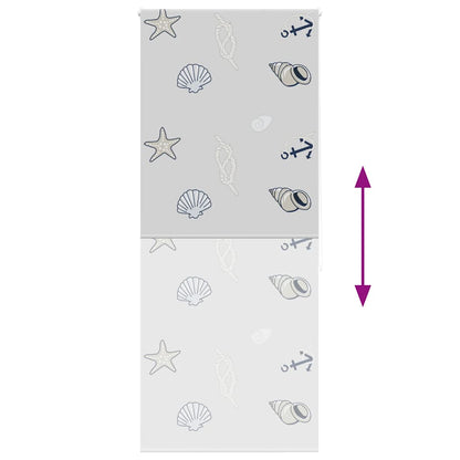 Duschrollo 110x240 cm Stoffbreite 106 cm