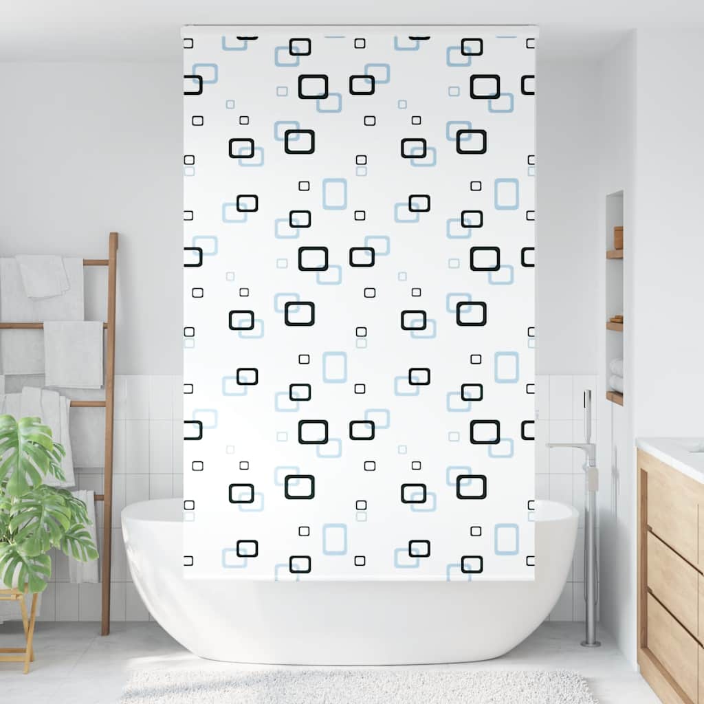 Duschrollo mit Kassette 130x240 cm Stoffbreite 126 cm