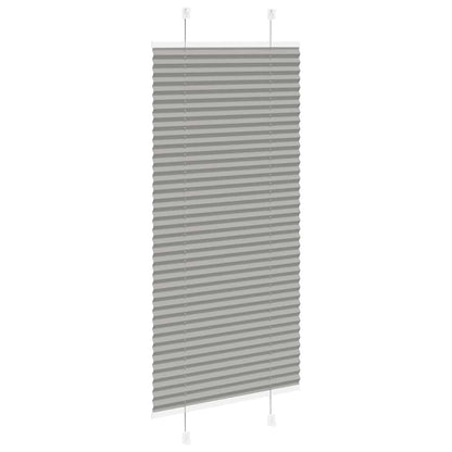 Plissee Anthrazit 65x100 cm Stoffbreite 64,4 cm Polyester