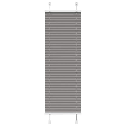 Plissee Anthrazit 45x150 cm Stoffbreite 44,4 cm Polyester
