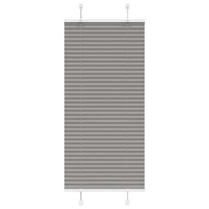 Plissee Anthrazit 55x150 cm Stoffbreite 54,4 cm Polyester