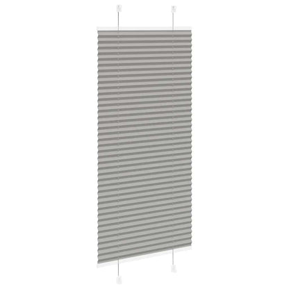 Plissee Anthrazit 65x150 cm Stoffbreite 64,4 cm Polyester