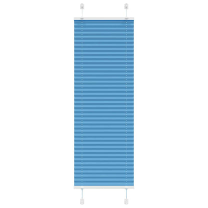Plissee Blau 50x150 cm Stoffbreite 49,4 cm Polyester