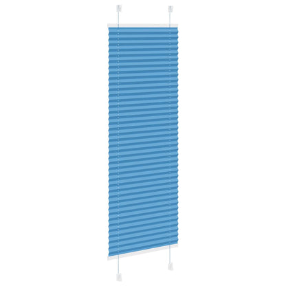 Plissee Blau 50x150 cm Stoffbreite 49,4 cm Polyester