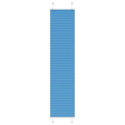 Plissee Blau 45x200 cm Stoffbreite 44,4 cm Polyester