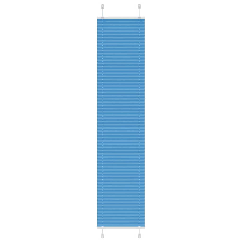 Plissee Blau 50x200 cm Stoffbreite 49,4 cm Polyester