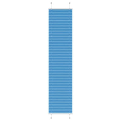 Plissee Blau 50x200 cm Stoffbreite 49,4 cm Polyester