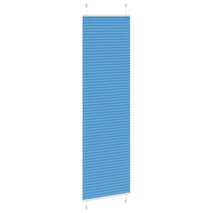Plissee Blau 55x200 cm Stoffbreite 54,4 cm Polyester
