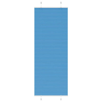 Plissee Blau 70x200 cm Stoffbreite 69,4 cm Polyester
