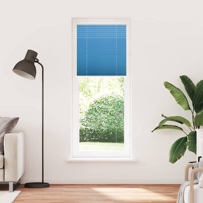 Plissee Blau 70x200 cm Stoffbreite 69,4 cm Polyester