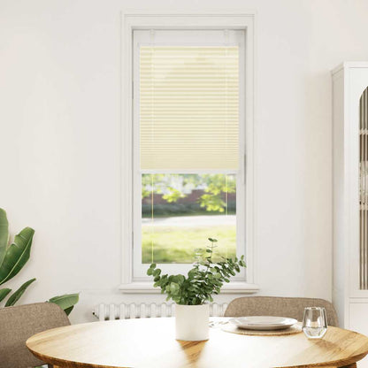 Plissee Creme 40x100 cm Stoffbreite 39,4 cm Polyester