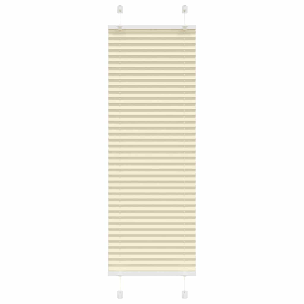 Plissee Creme 45x100 cm Stoffbreite 44,4 cm Polyester