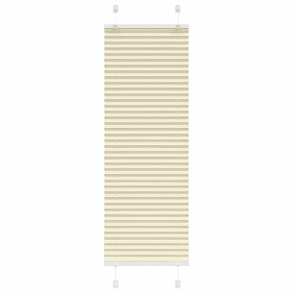 Plissee Creme 45x100 cm Stoffbreite 44,4 cm Polyester