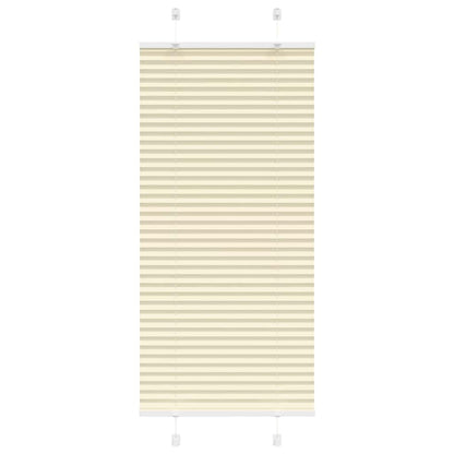 Plissee Creme 60x100 cm Stoffbreite 59,4 cm Polyester