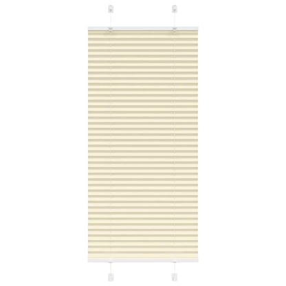 Plissee Creme 65x100 cm Stoffbreite 64,4 cm Polyester