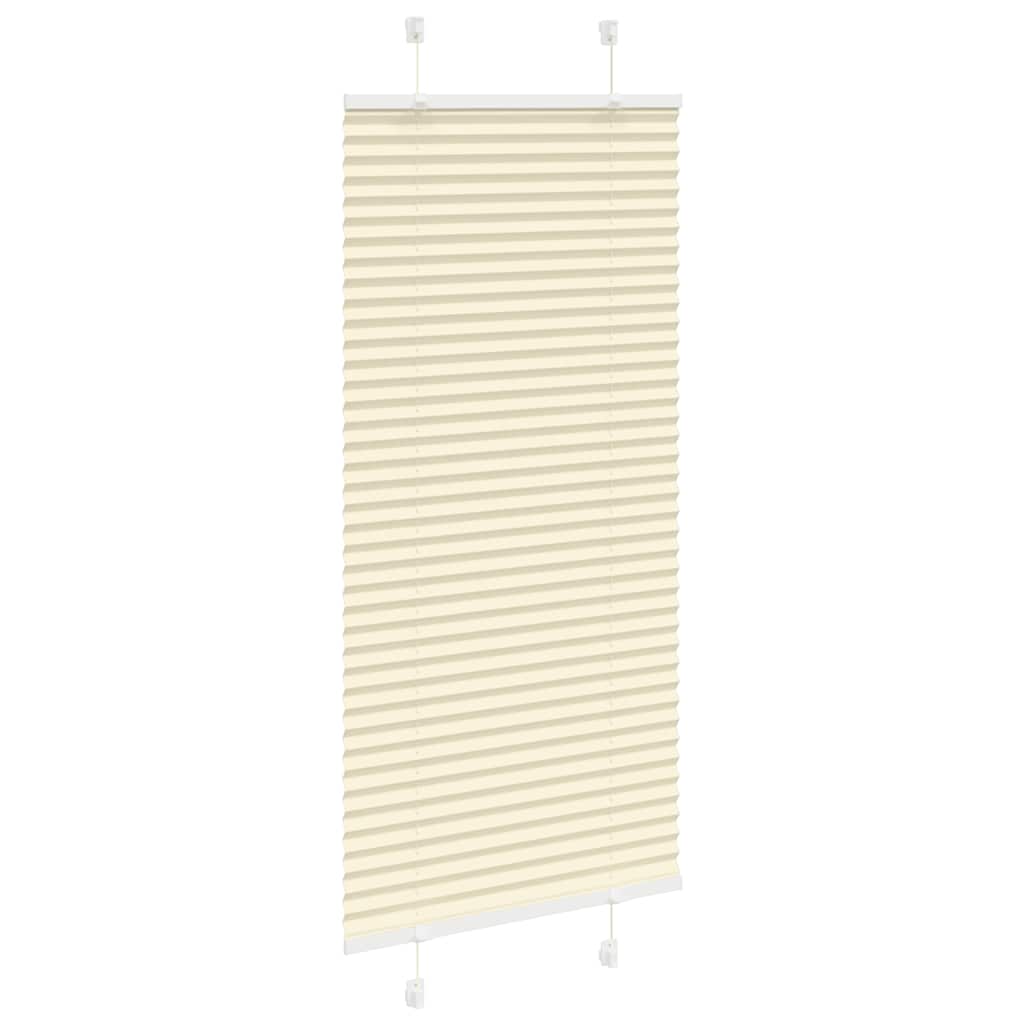 Plissee Creme 65x100 cm Stoffbreite 64,4 cm Polyester