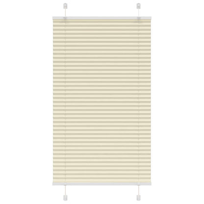 Plissee Creme 80x100 cm Stoffbreite 79,4 cm Polyester