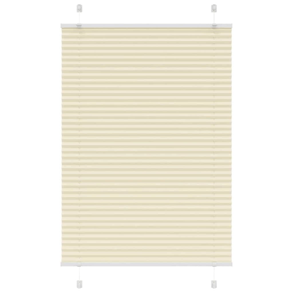 Plissee Creme 90x100 cm Stoffbreite 89,4 cm Polyester