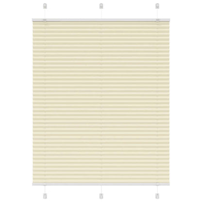 Plissee Creme 105x100 cm Stoffbreite 104,4 cm Polyester