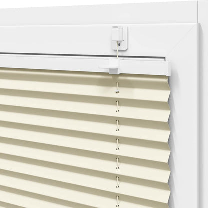 Plissee Creme 105x100 cm Stoffbreite 104,4 cm Polyester