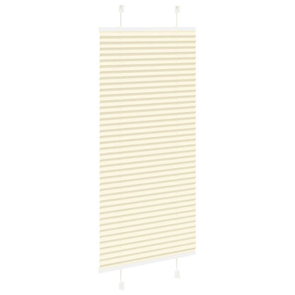 Plissee Creme 65x150 cm Stoffbreite 64,4 cm Polyester