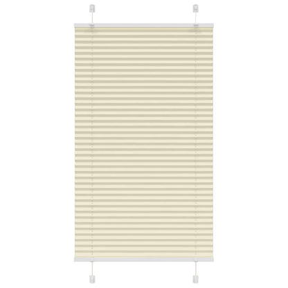 Plissee Creme 75x150 cm Stoffbreite 74,4 cm Polyester