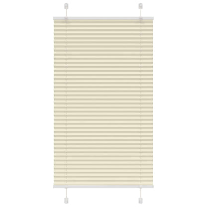 Plissee Creme 80x150 cm Stoffbreite 79,4 cm Polyester