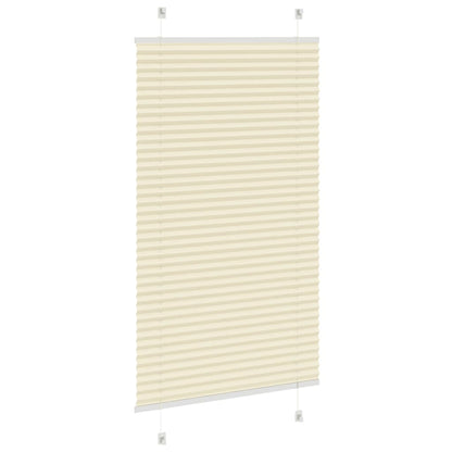 Plissee Creme 80x150 cm Stoffbreite 79,4 cm Polyester