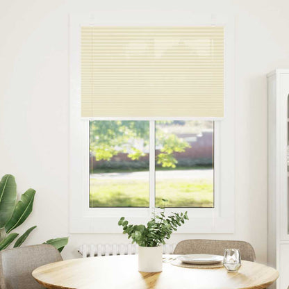 Plissee Creme 85x150 cm Stoffbreite 84,4 cm Polyester
