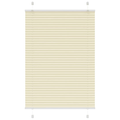 Plissee Creme 90x150 cm Stoffbreite 89,4 cm Polyester