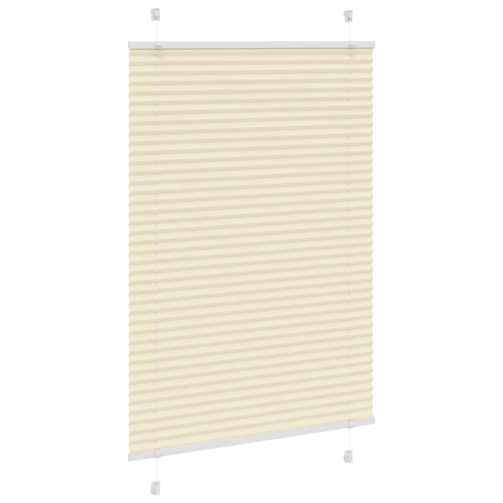 Plissee Creme 90x150 cm Stoffbreite 89,4 cm Polyester