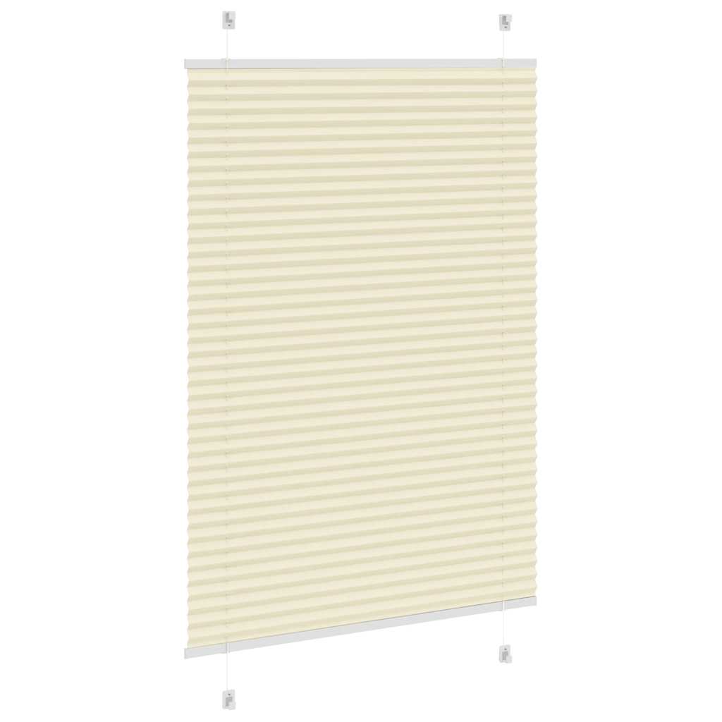Plissee Creme 90x150 cm Stoffbreite 89,4 cm Polyester