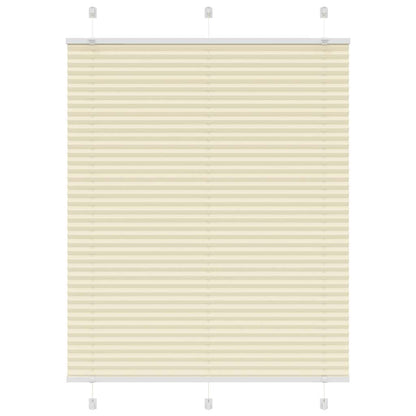 Plissee Creme 105x150 cm Stoffbreite 104,4 cm Polyester