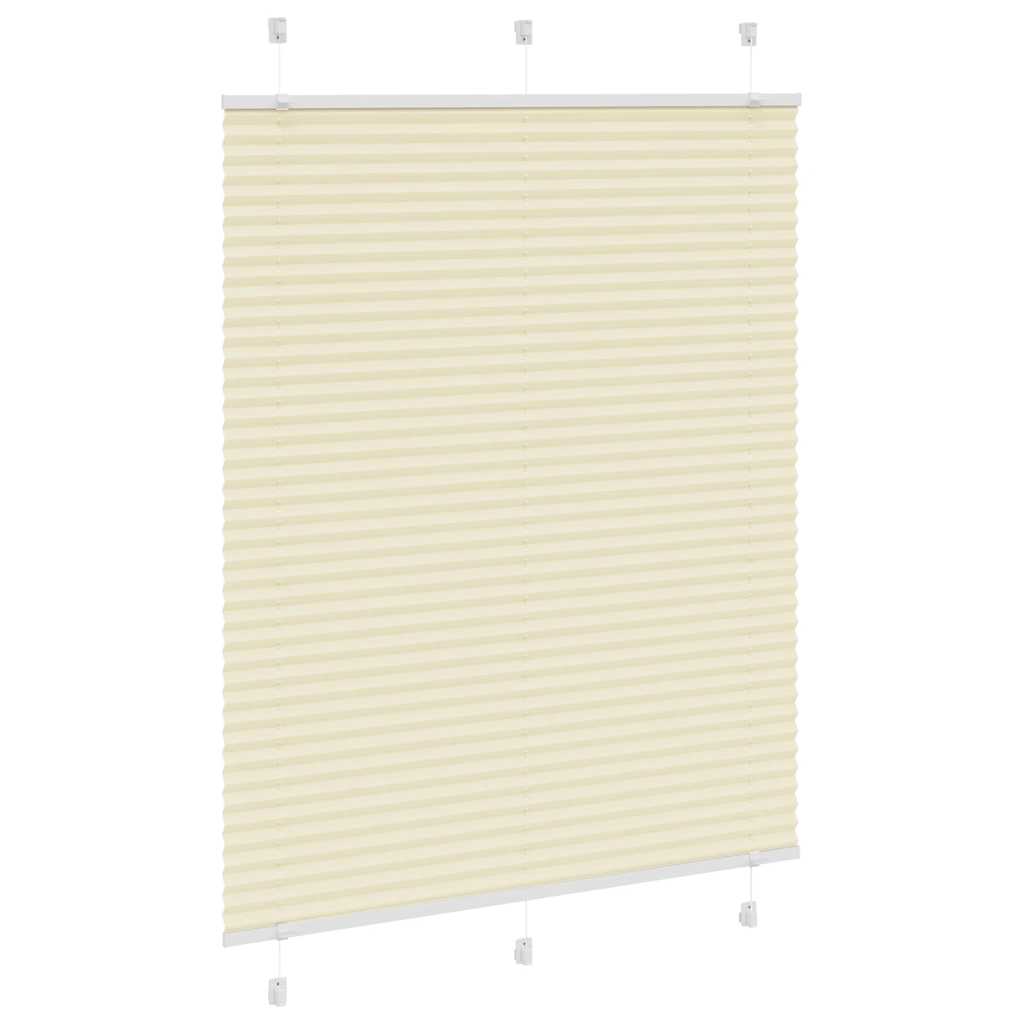 Plissee Creme 105x150 cm Stoffbreite 104,4 cm Polyester