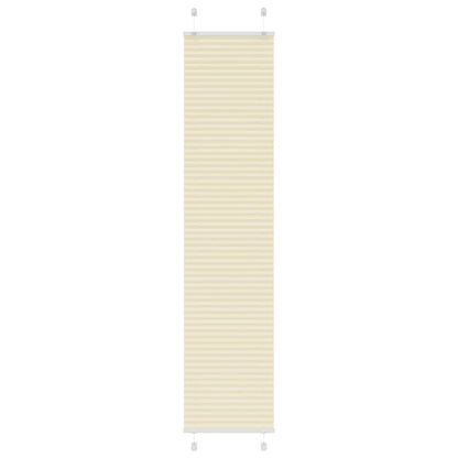Plissee Creme 40x200 cm Stoffbreite 39,4 cm Polyester