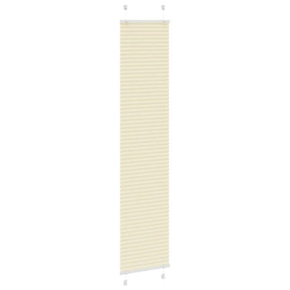 Plissee Creme 40x200 cm Stoffbreite 39,4 cm Polyester