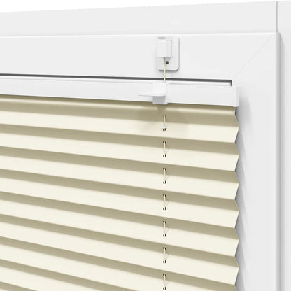 Plissee Creme 40x200 cm Stoffbreite 39,4 cm Polyester