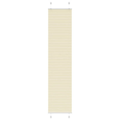 Plissee Creme 45x200 cm Stoffbreite 44,4 cm Polyester