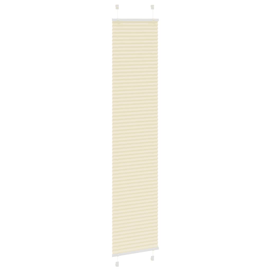 Plissee Creme 45x200 cm Stoffbreite 44,4 cm Polyester