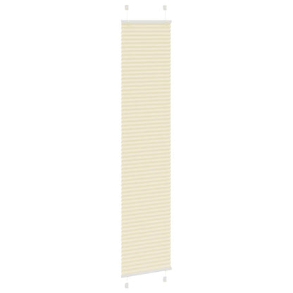 Plissee Creme 45x200 cm Stoffbreite 44,4 cm Polyester