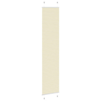Plissee Creme 45x200 cm Stoffbreite 44,4 cm Polyester