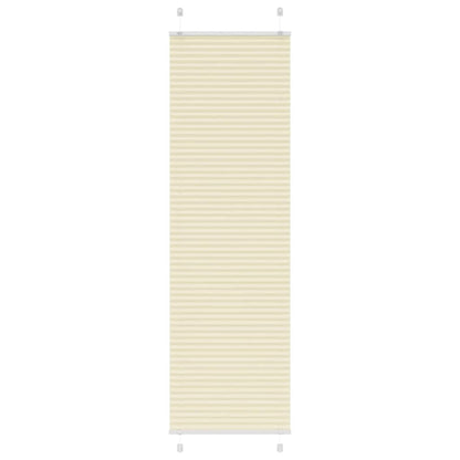 Plissee Creme 55x200 cm Stoffbreite 54,4 cm Polyester
