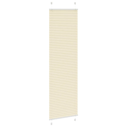 Plissee Creme 55x200 cm Stoffbreite 54,4 cm Polyester
