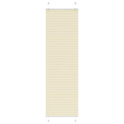 Plissee Creme 60x200 cm Stoffbreite 59,4 cm Polyester